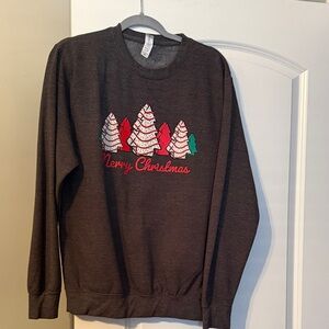 Women’s Christmas Tree Cake Sweatshirt